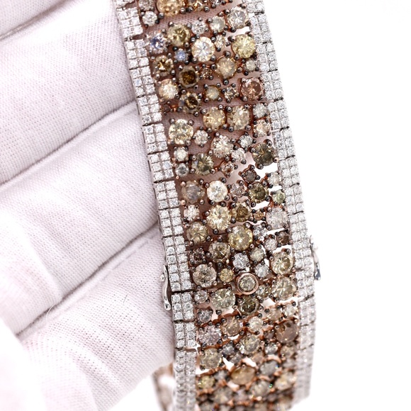 42.19 Carat Colored Diamond Bracelet - Picture 7 of 7